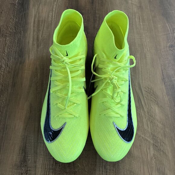 Nike Zoom Mercurial Superfly 10 Elite SG Men Size 8.5 Volt Cleats HJ3717-700